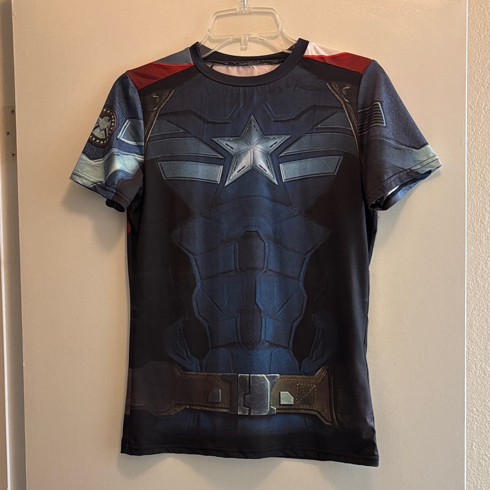 Captain America Compression Shirt